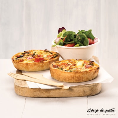 Mediterranean Vegetable Quiche