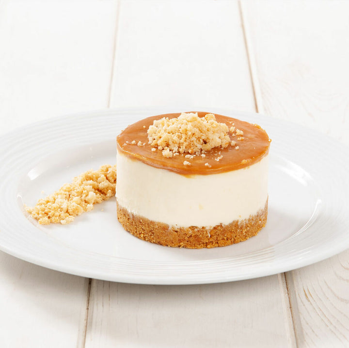 Salted Caramel Cold Cheesecake